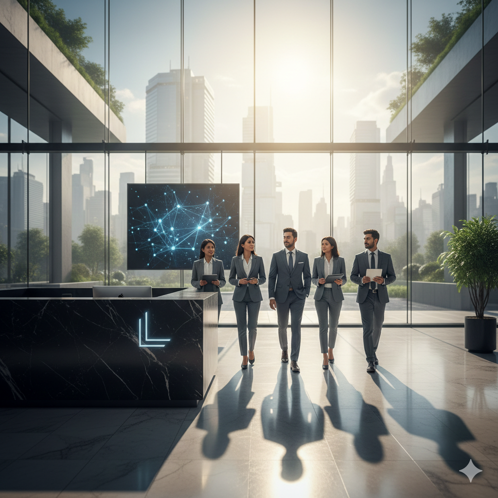 Professional Risk Management Consulting Team Meeting